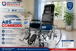 ABS Commode Wheelchair ( Orthopedic)