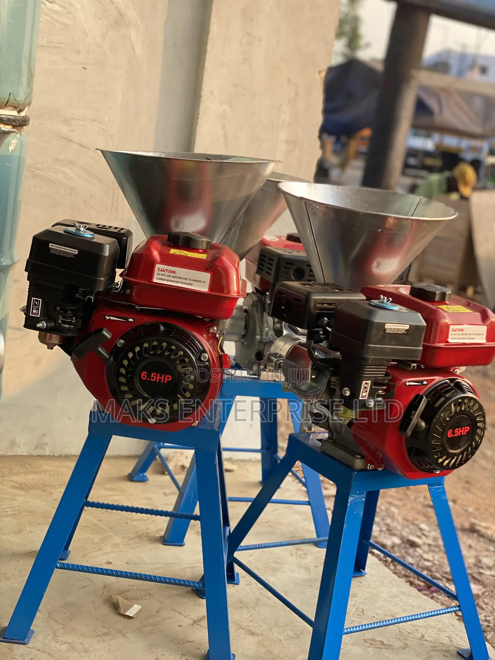 Mini Fufu Machine With a Petrol Engine