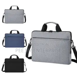 Black AIGEFM Durable Oxford Sling Laptop Bag