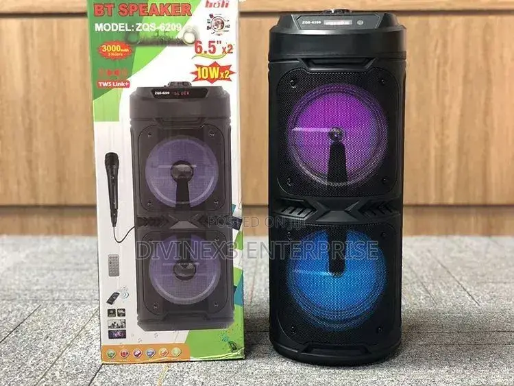 ZQS-6209 Portable Bluetooth Speaker