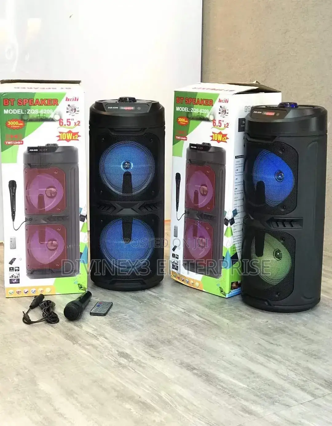 ZQS-6209 Portable Bluetooth Speaker