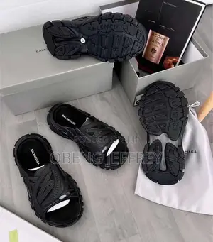 Original Balenciaga Track Slides in Colours