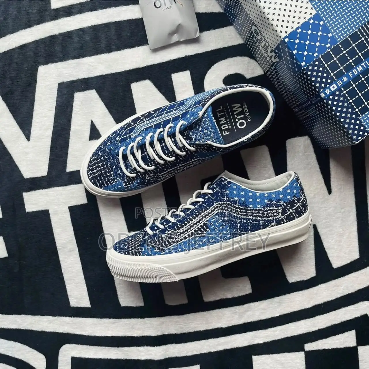 Original Vans Old Skool 36 EK Blue