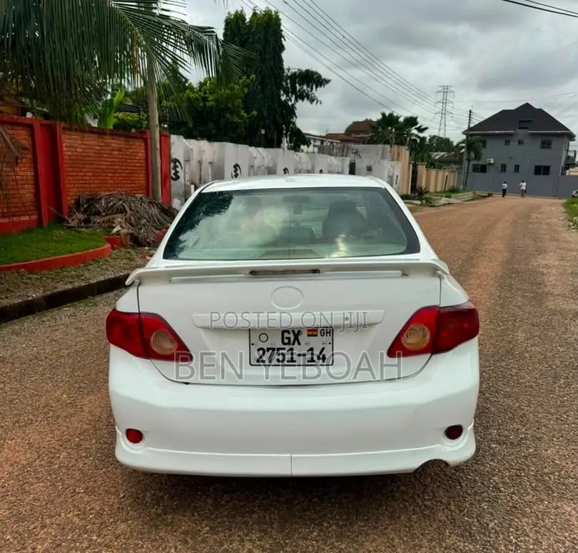 Toyota Corolla S 4dr Sedan (1.8L 4cyl 4A) 2010 White