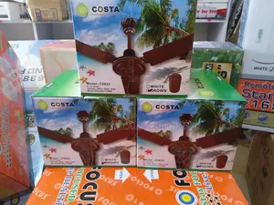 Costa C5622 Ceiling Fan With Regulator - Brown