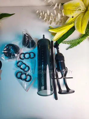 Penis Pump Vacuum Enlargement Kit – Cock Rings Sleeves