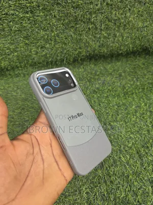 iPhone 17 Pro Max Half Translucent Case