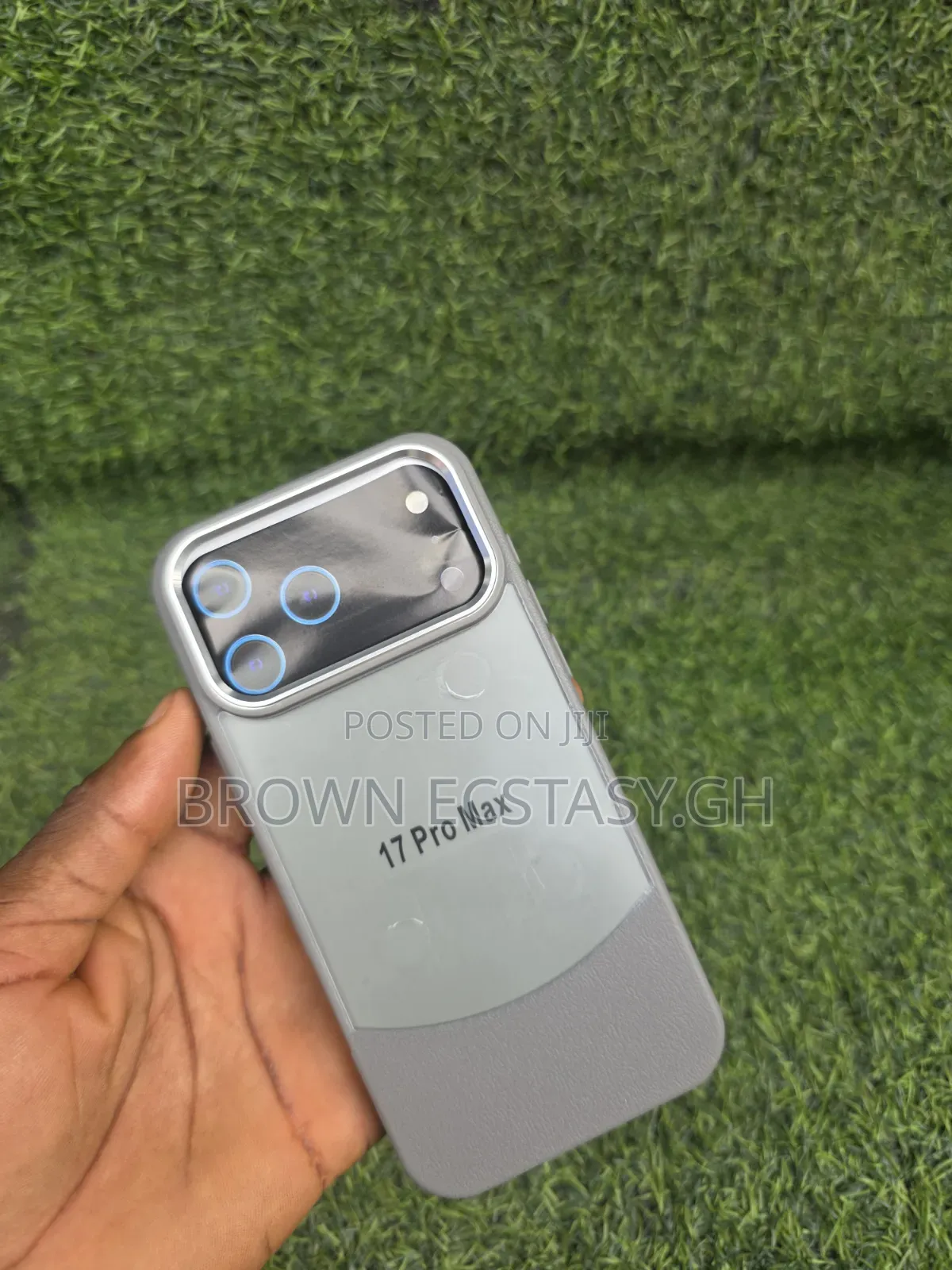 iPhone 17 Pro Max Half Translucent Case