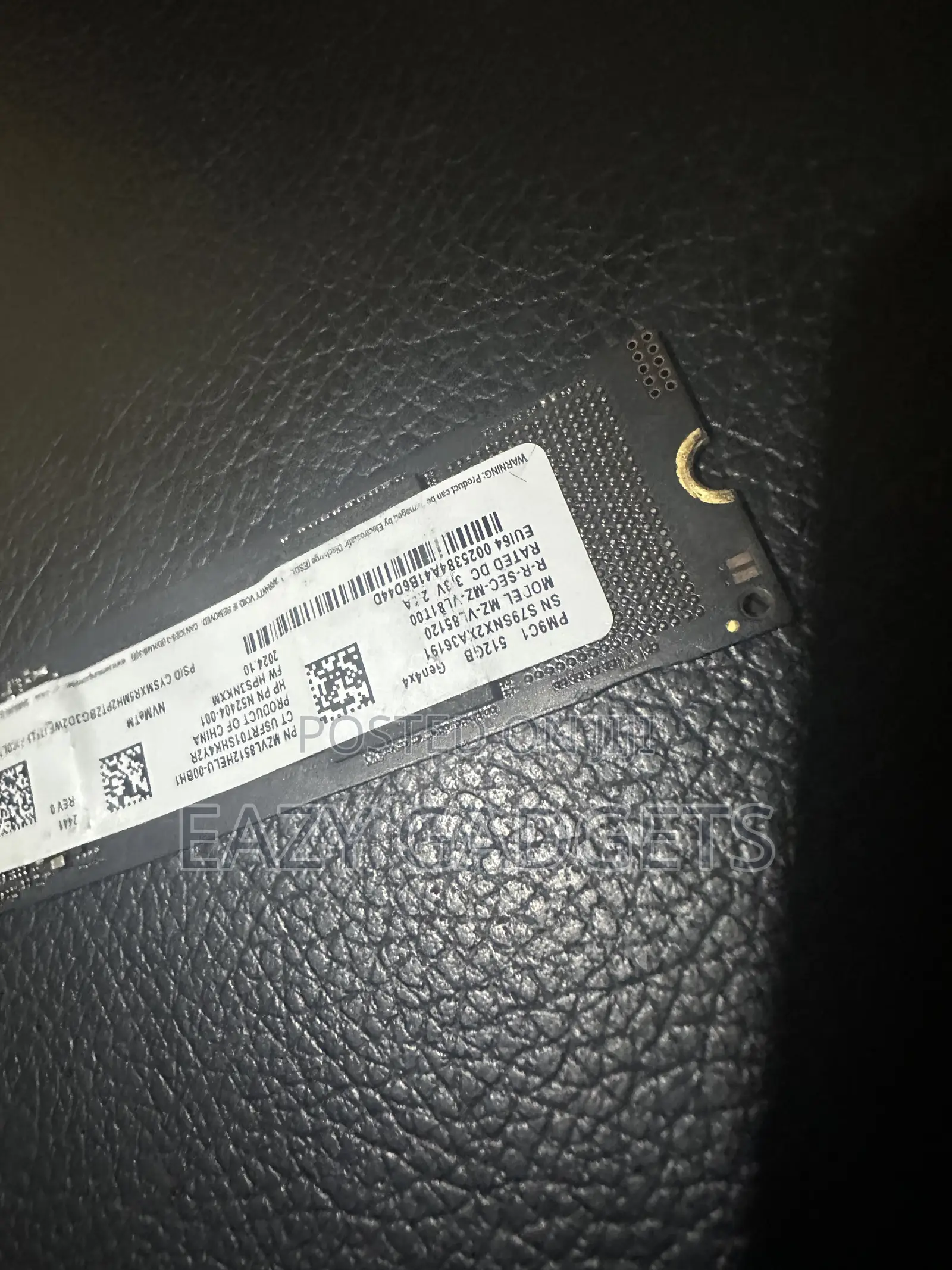 Original Samsung 512GB NVME