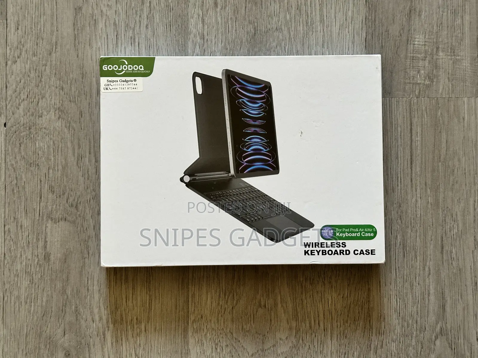 Goojodoq iPad Pro 11inch /iPad Air 5/4 Keyboard Case