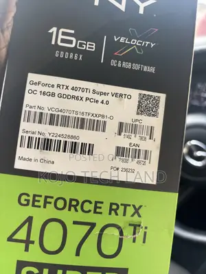 Nvidia RTX 4070ti Super 16gb Graphics Card