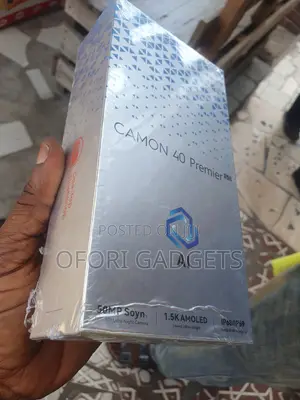 New Tecno Camon 40 Premier 256 GB Black