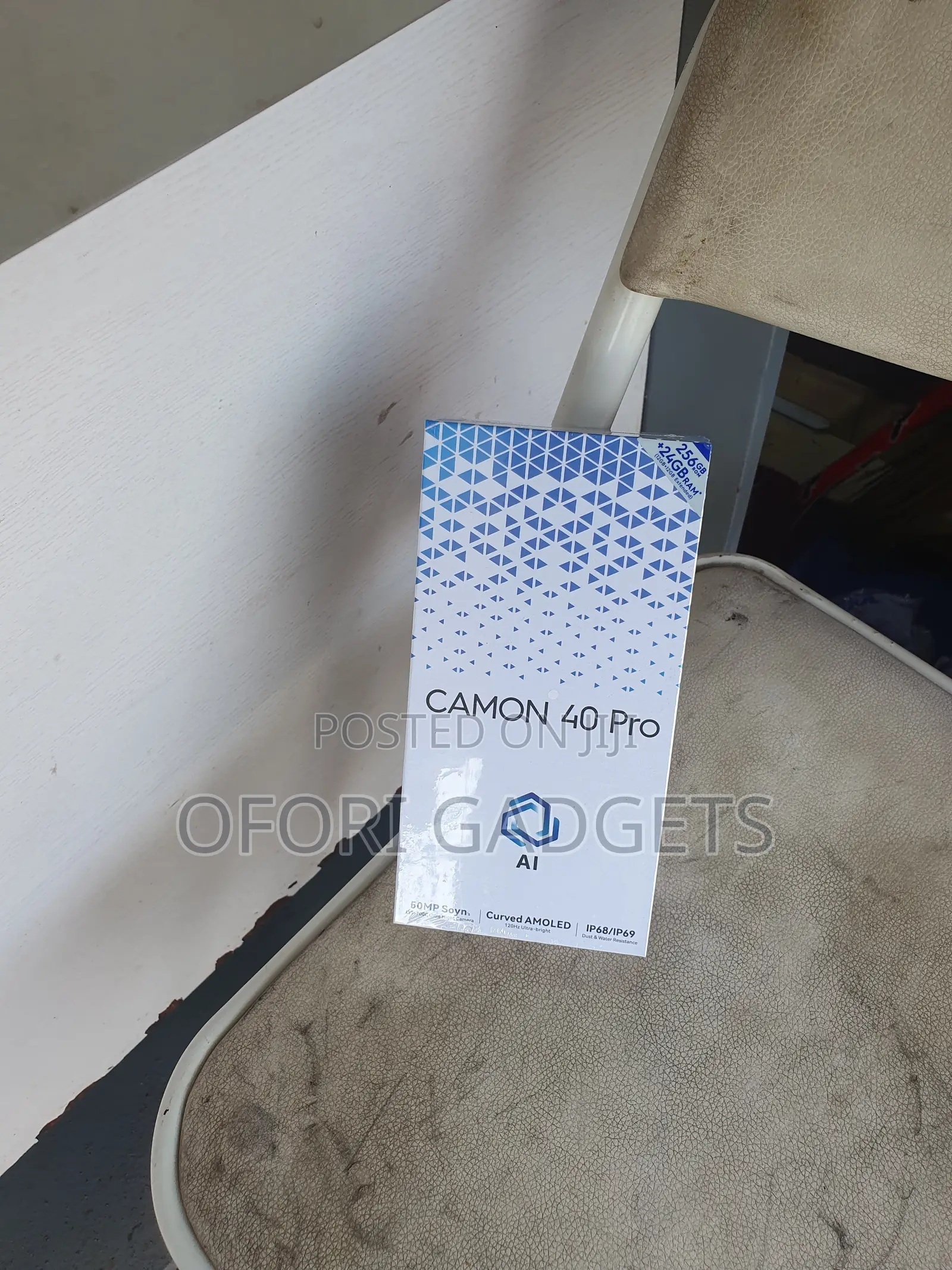 New Tecno Camon 40 Pro 5G 256 GB Black