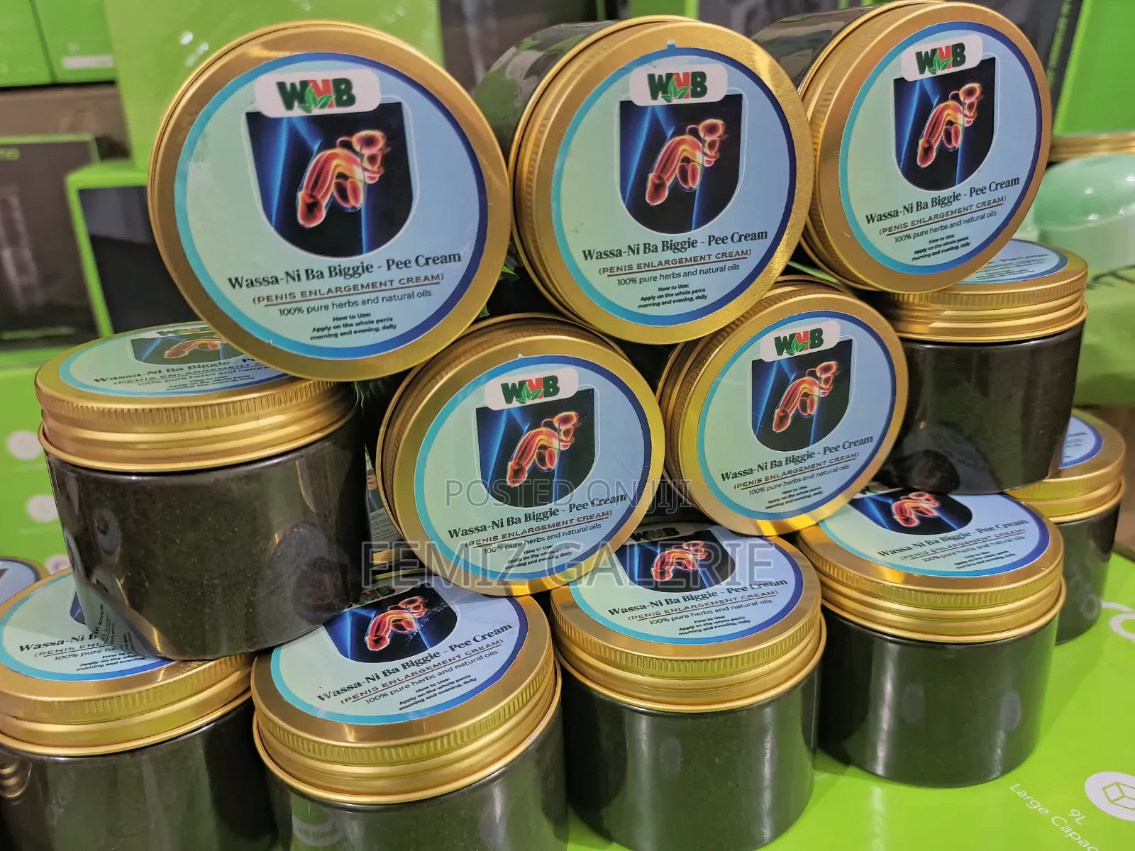 Wassa-Nii Ba Biggie-Pee - Penis Enlargement Cream