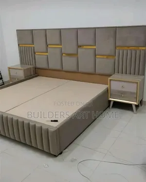 King Size Bed (With Mattress)
