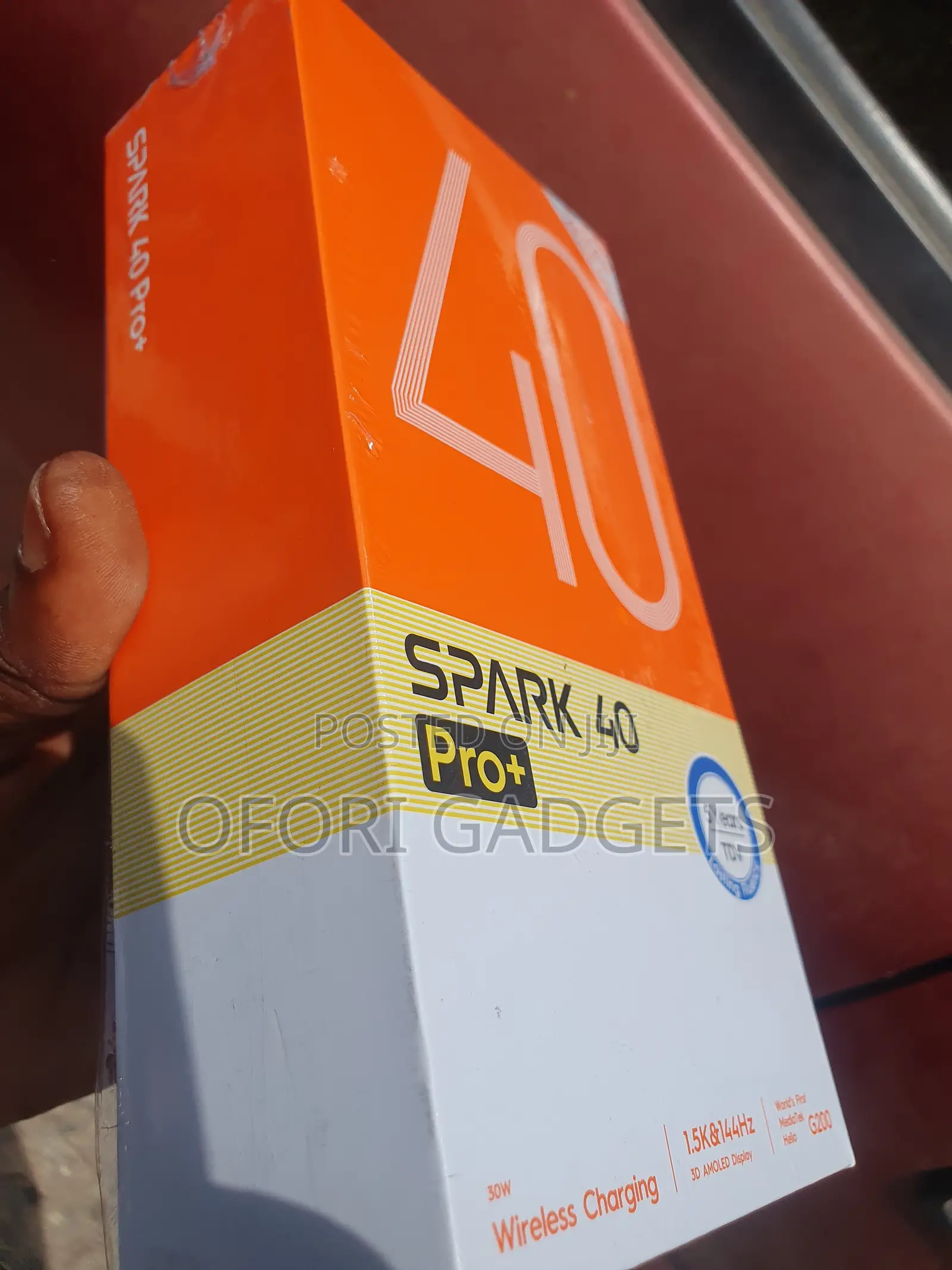 New Tecno Spark 40 Pro+ 256 GB Black