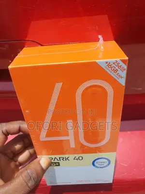 New Tecno Spark 40 Pro+ 256 GB Black