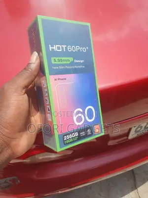 New Infinix Hot 60 Pro+ 256 GB Black