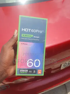 New Infinix Hot 60 Pro+ 256 GB Black