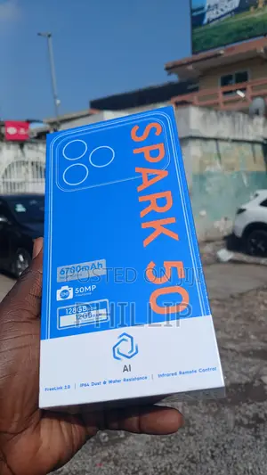 New Tecno Spark 50 128 GB Black