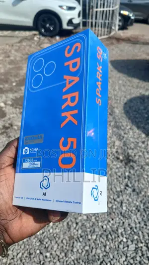 New Tecno Spark 50 128 GB White