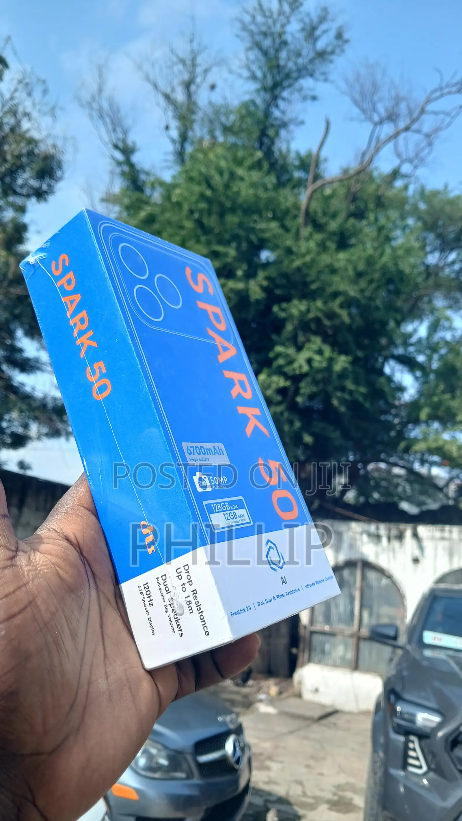 New Tecno Spark 50 128 GB Orange