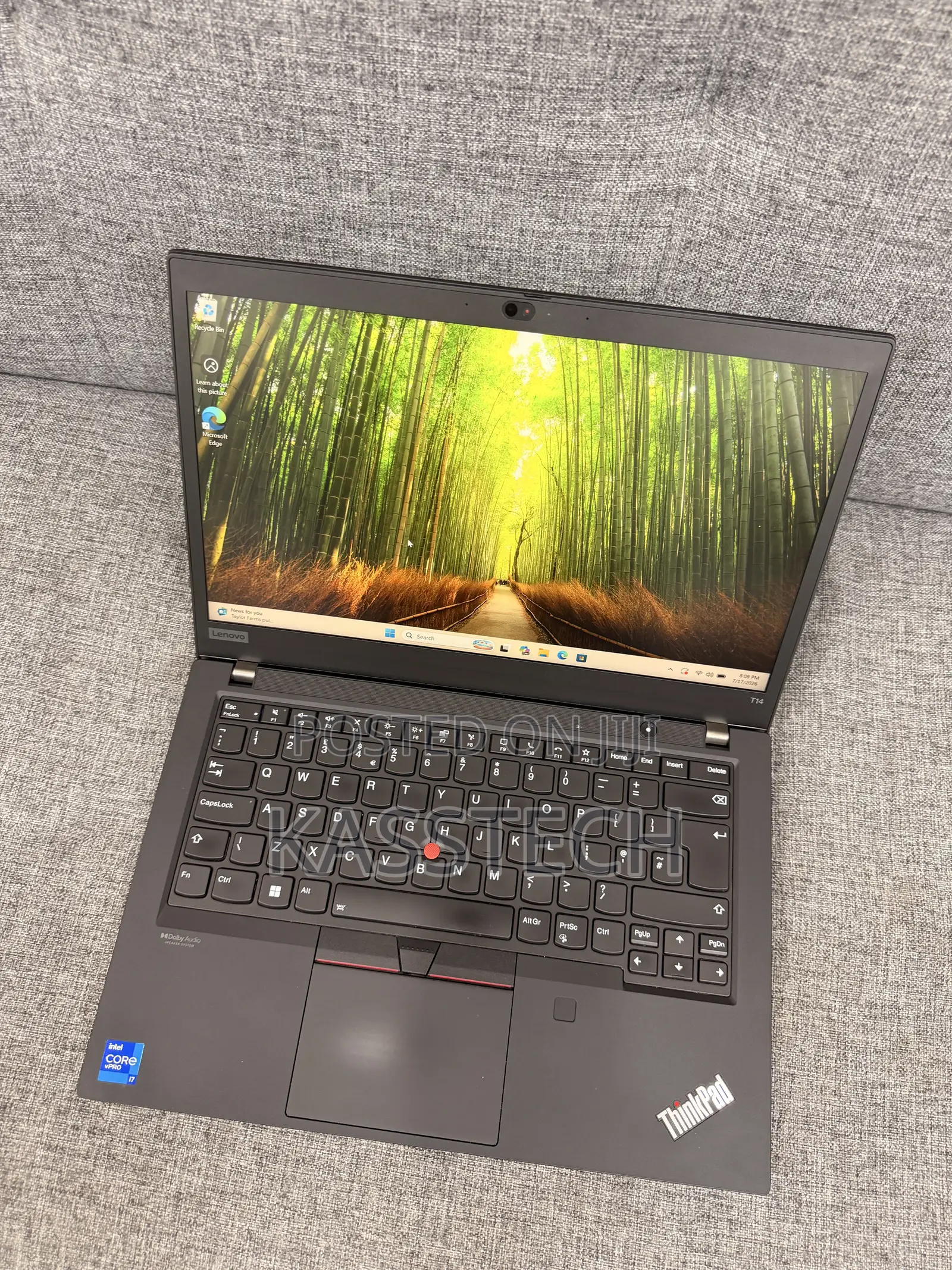 Laptop Lenovo ThinkPad T14 G2 16GB Intel Core i7 SSD 256GB