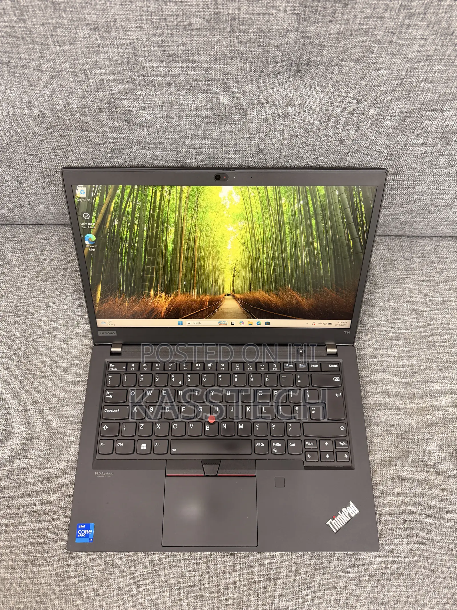 Laptop Lenovo ThinkPad T14 G2 16GB Intel Core i7 SSD 256GB