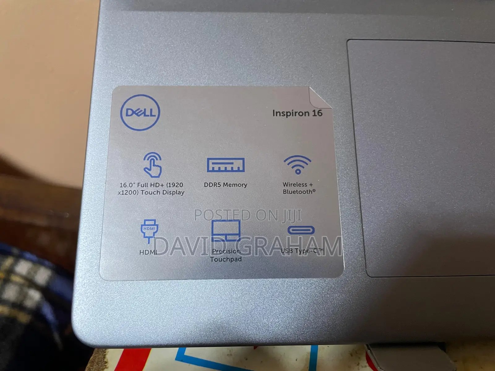New Laptop Dell Inspiron 16 5640 32GB Intel Core 7 SSD 1T