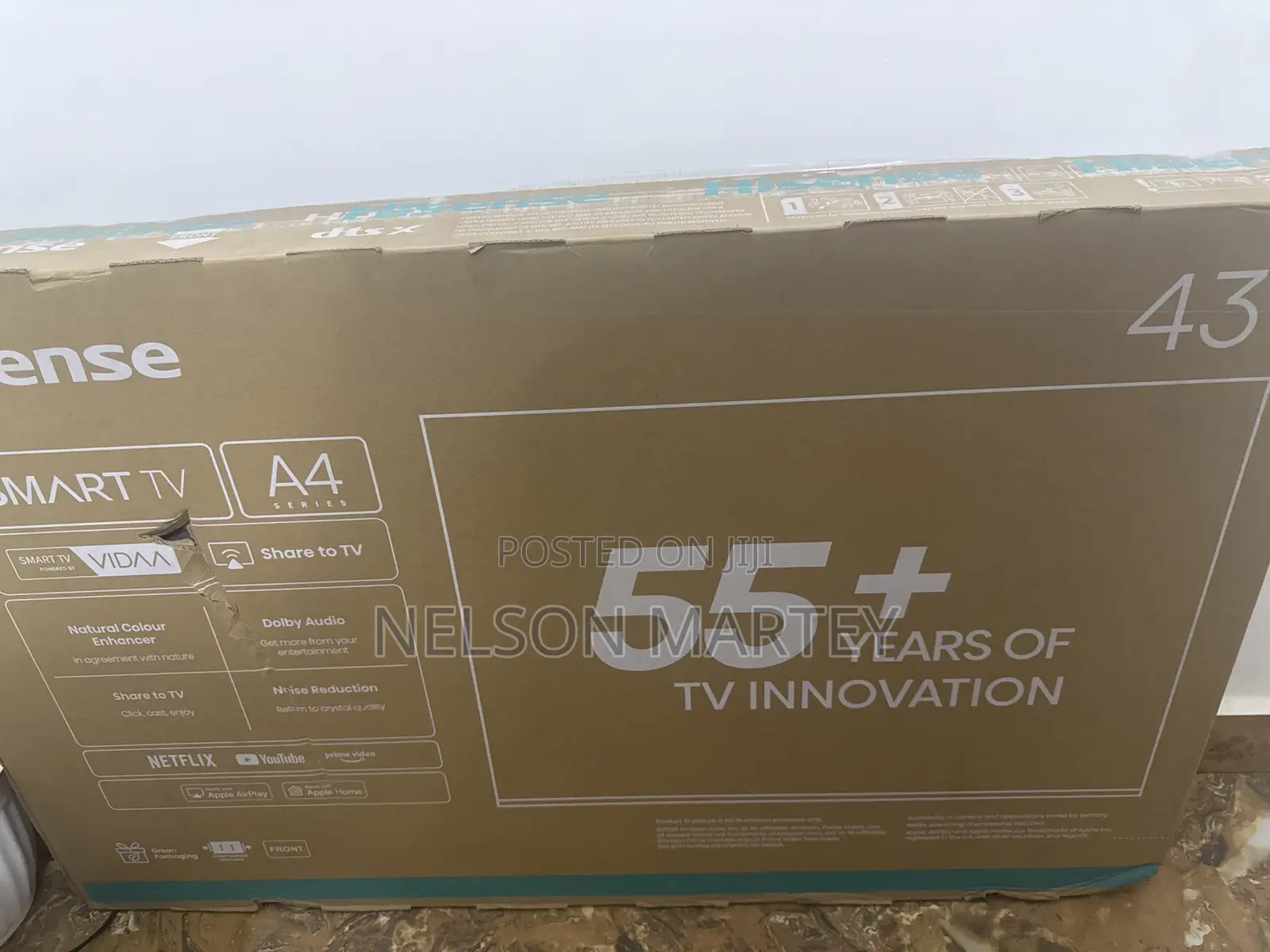 Brand New Hisense Smart TV A4 Series With 5years Warranty