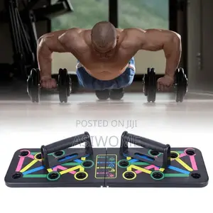Push Up Bar Stand Fitness Workout Training Board