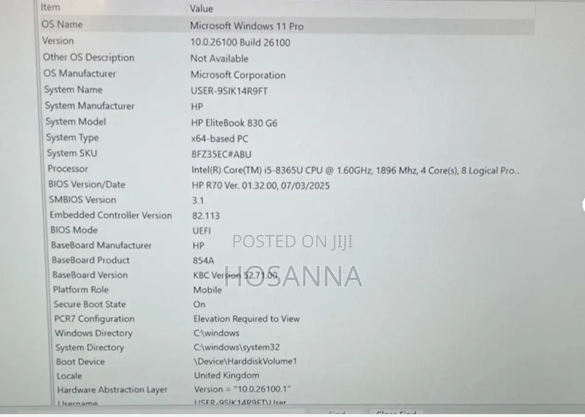 Laptop HP EliteBook 830 G6 8GB Intel Core i5 SSD 512GB