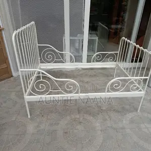 IKEA Minnen Extendable Bed Frame With Mattress