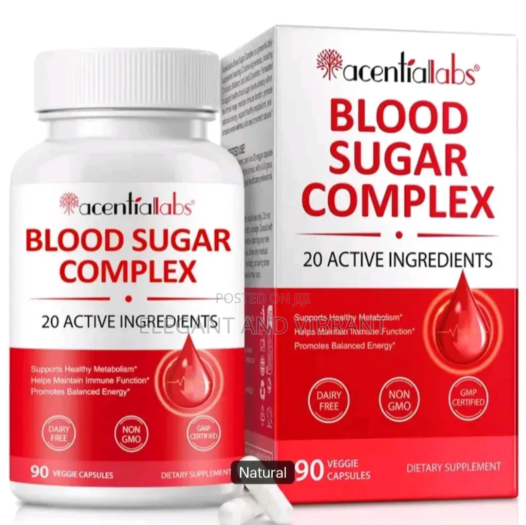 Blood Sugar Complex 90 Capsules – Supports Healthy Glucose Levels