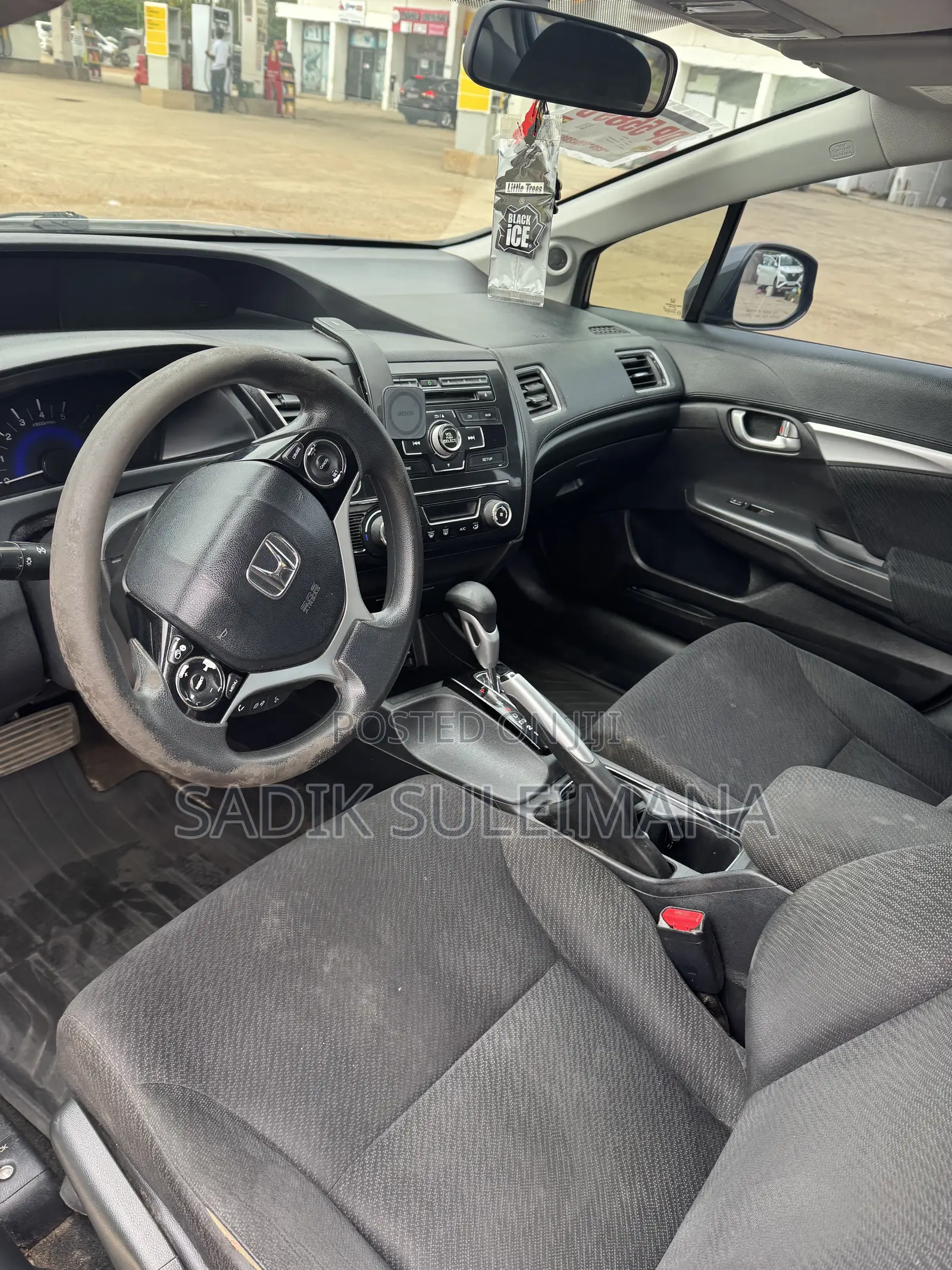 Honda Civic Sedan EX 2013 Gray