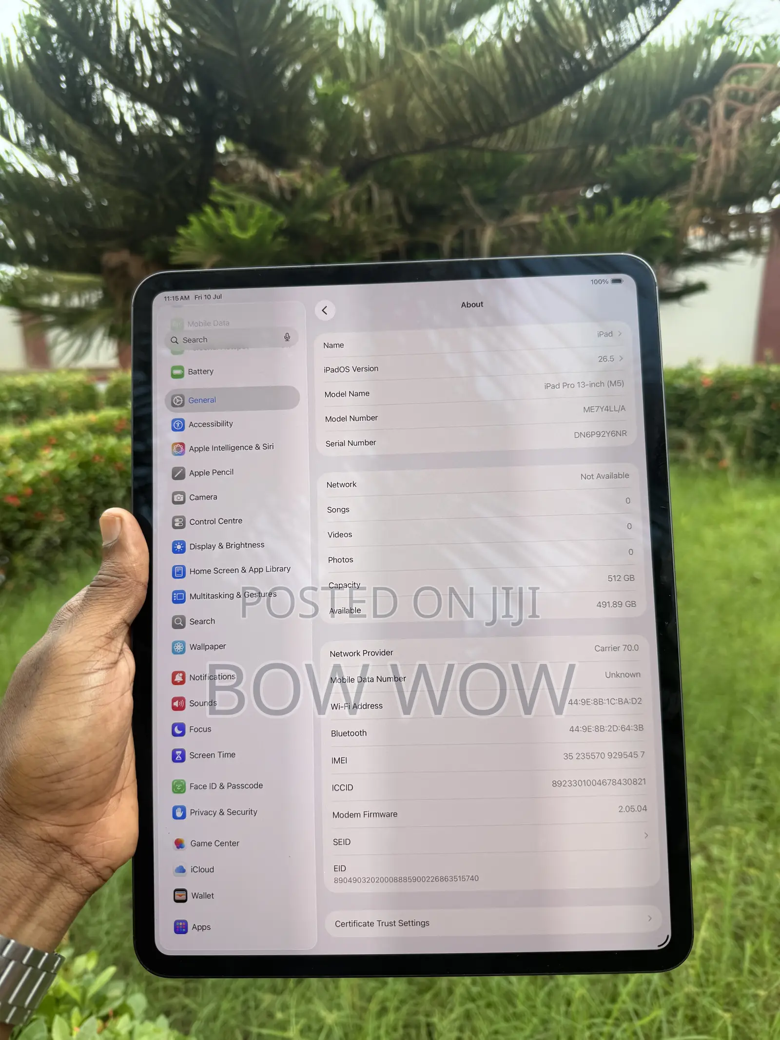 Apple iPad Pro 13 (2025) 512 GB Gray