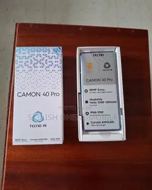 New Tecno Camon 40 Pro 5G 256 GB Purple