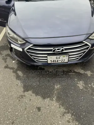 Hyundai Elantra Limited 2018 Blue
