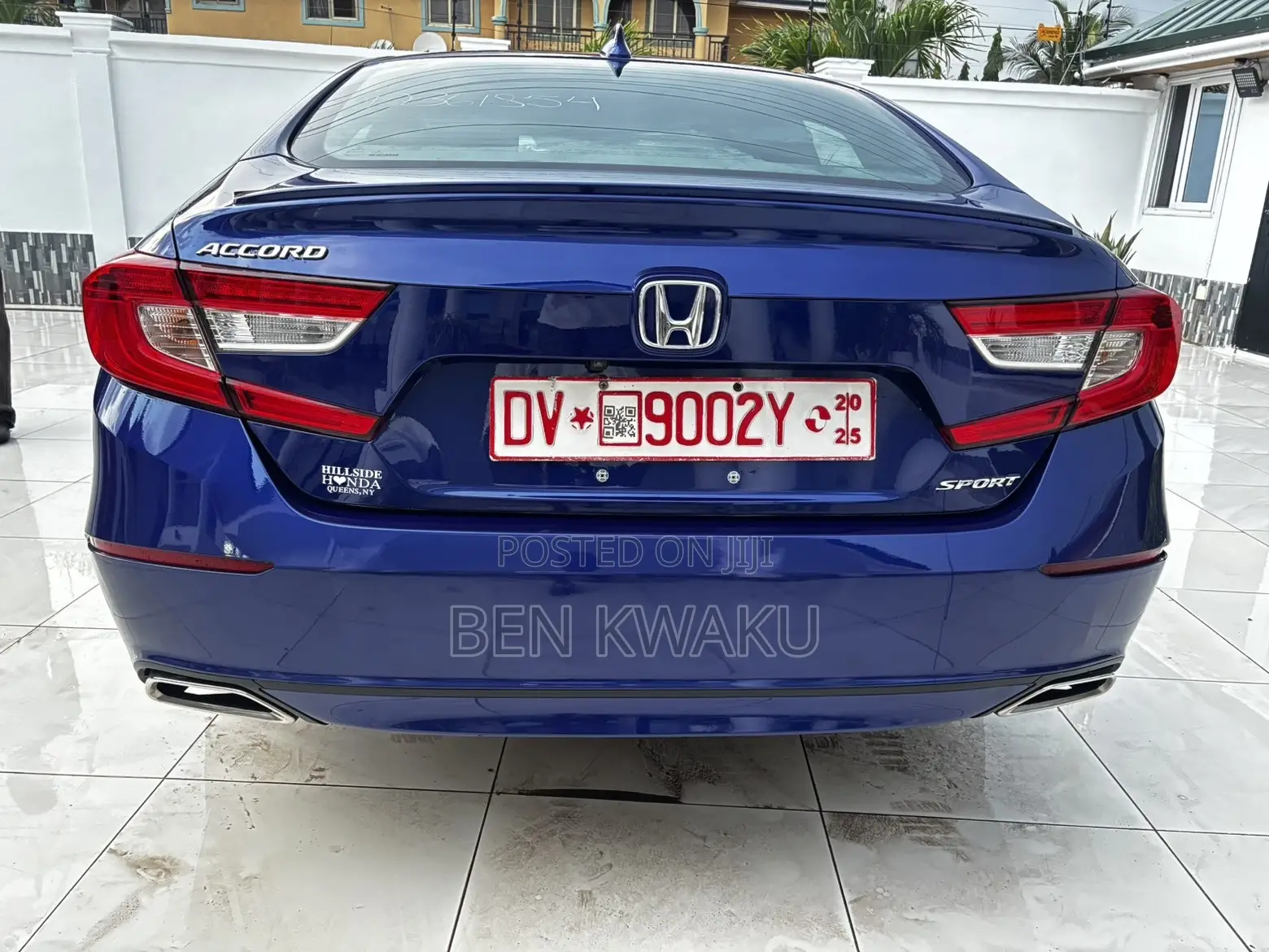 Honda Accord Sport (1.5L 4cyl Turbo CVT) 2019 Blue