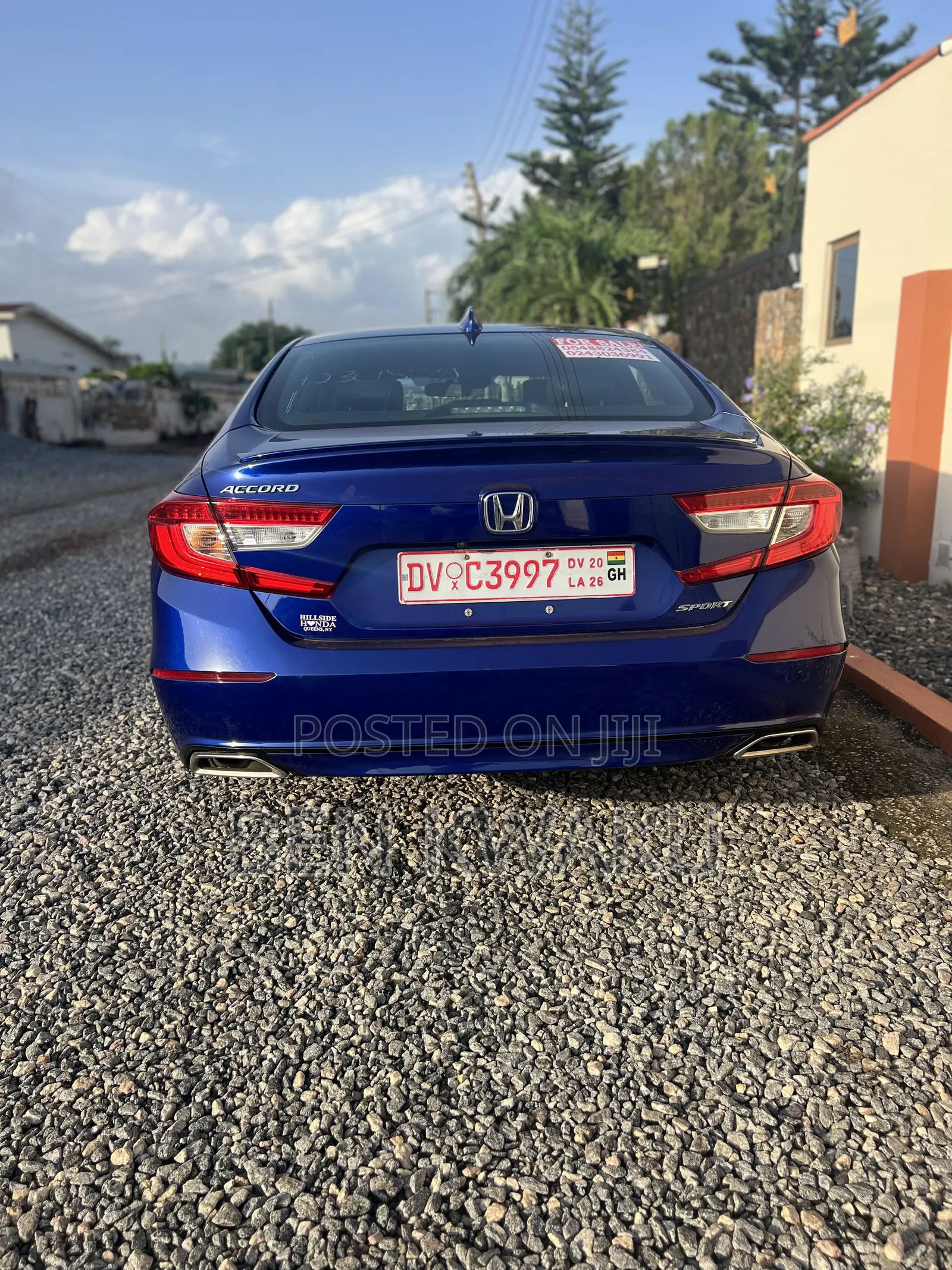 Honda Accord Sport (1.5L 4cyl Turbo CVT) 2019 Blue