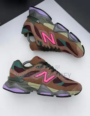 Original New Balance 9060 Rich Oak Burgundy