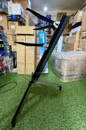 Heavy Duty 2 Tier Column Tower Keyboard Stand