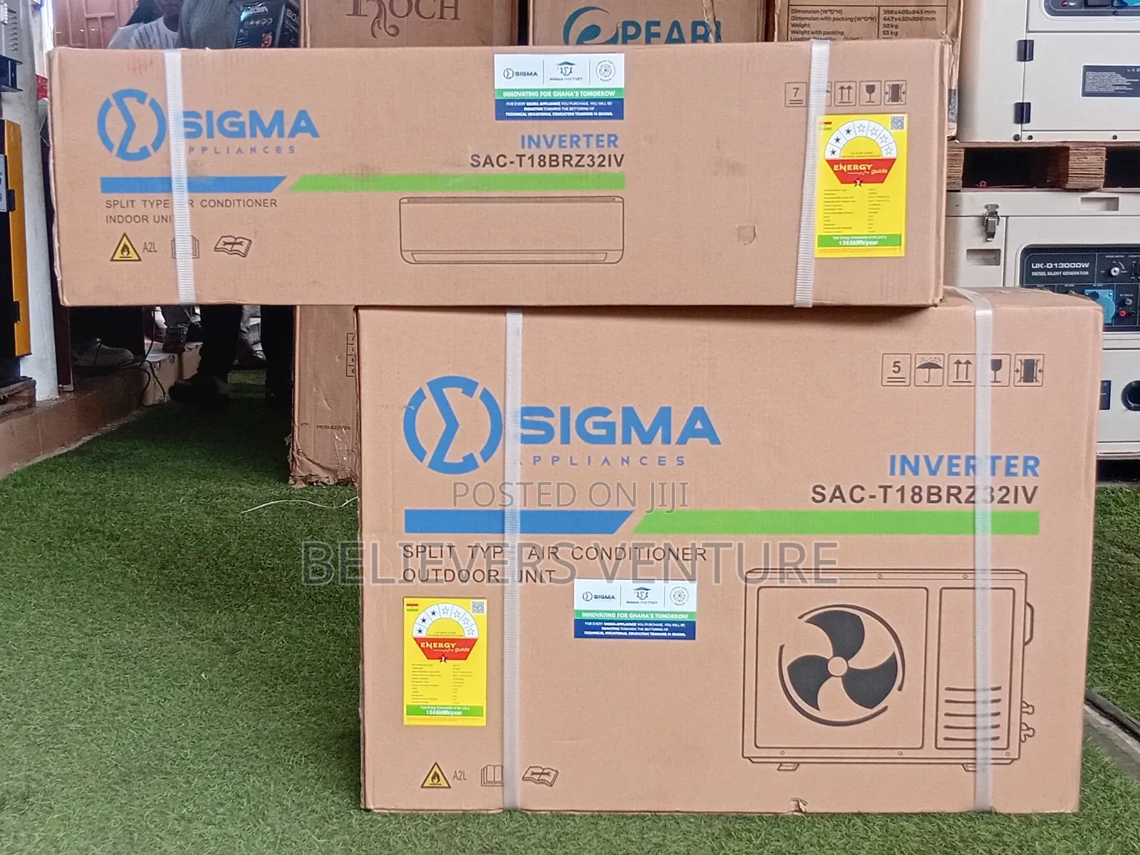Sigma 2.0HP Air Conditioner – Powerful Home Office Cooling 2.0hp AC