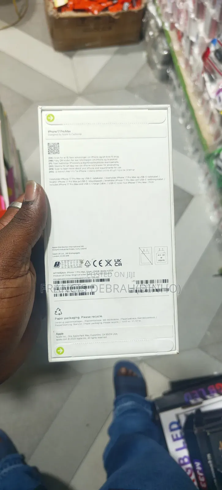 New Apple iPhone 17 Pro Max 256 GB Silver