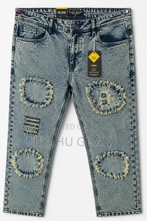 Men's Original Black Island Stocked Jeans