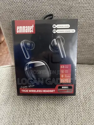 Emmanet-117 True Wireless Bluetooth Earbuds –
