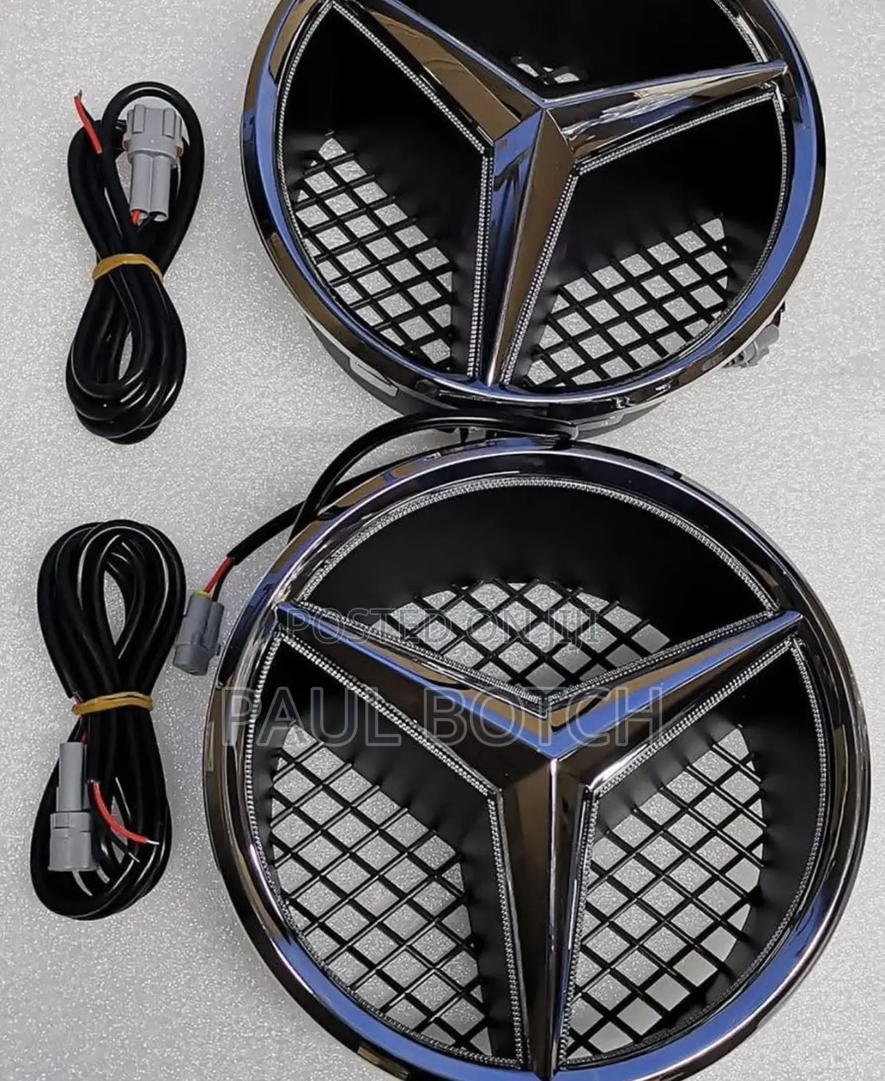 Illuminated LED Mercedes-Benz Grille Star Emblem