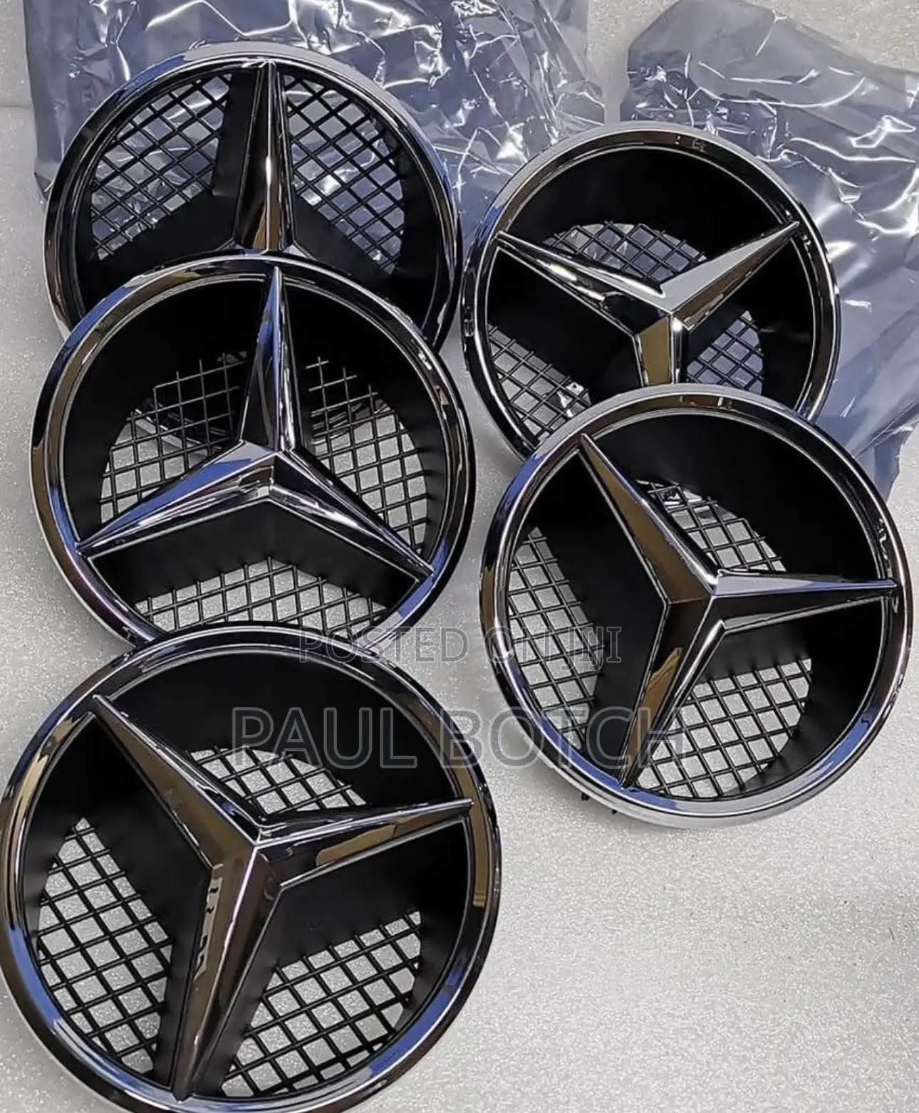 Illuminated LED Mercedes-Benz Grille Star Emblem