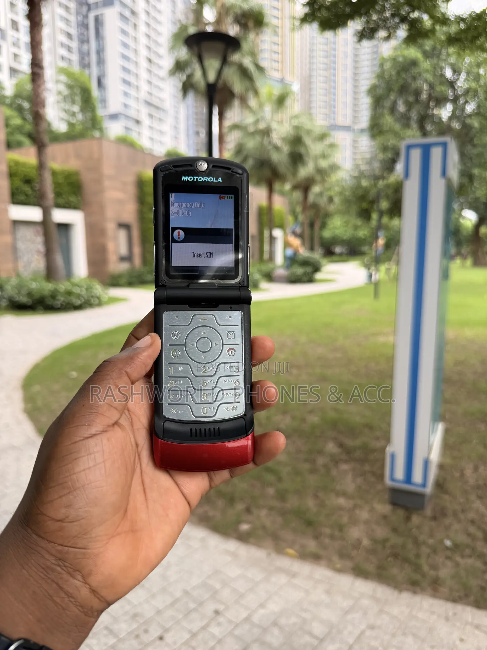 New Motorola RAZR V3i Red