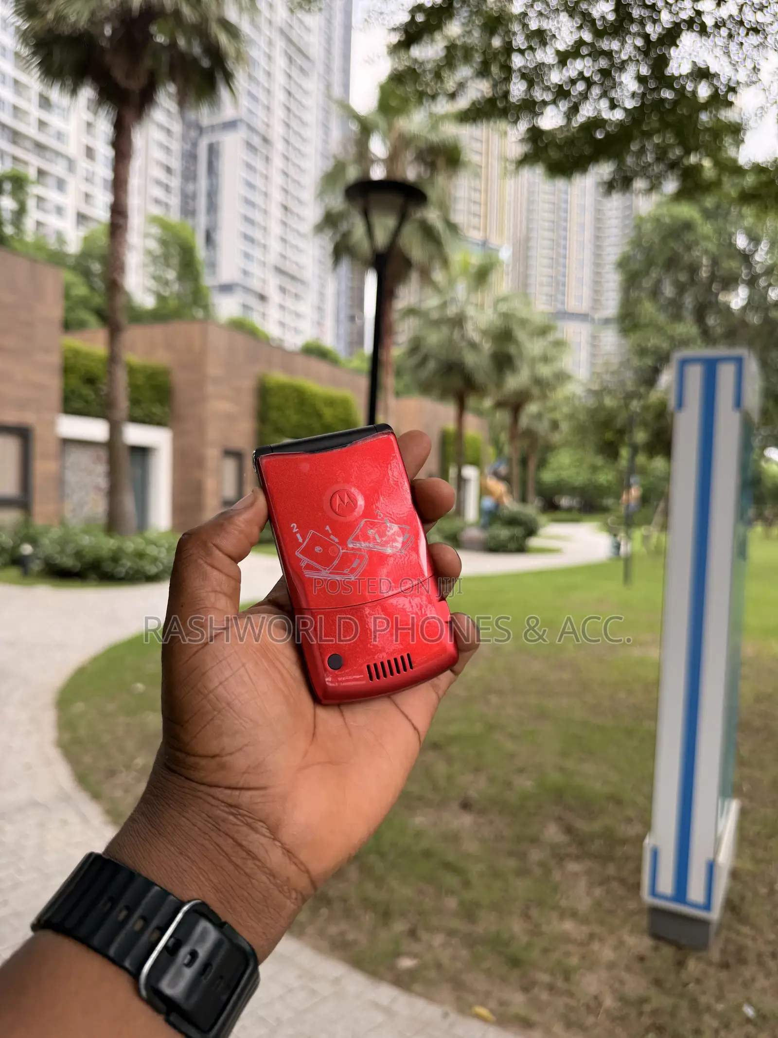 New Motorola RAZR V3i Red